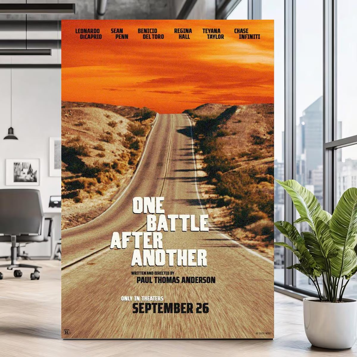 One Battle after Another Movie Posters | Canvas Prints | Movie Wall Decor | Home Theater Decor | Recommended Movie Lover Gifts