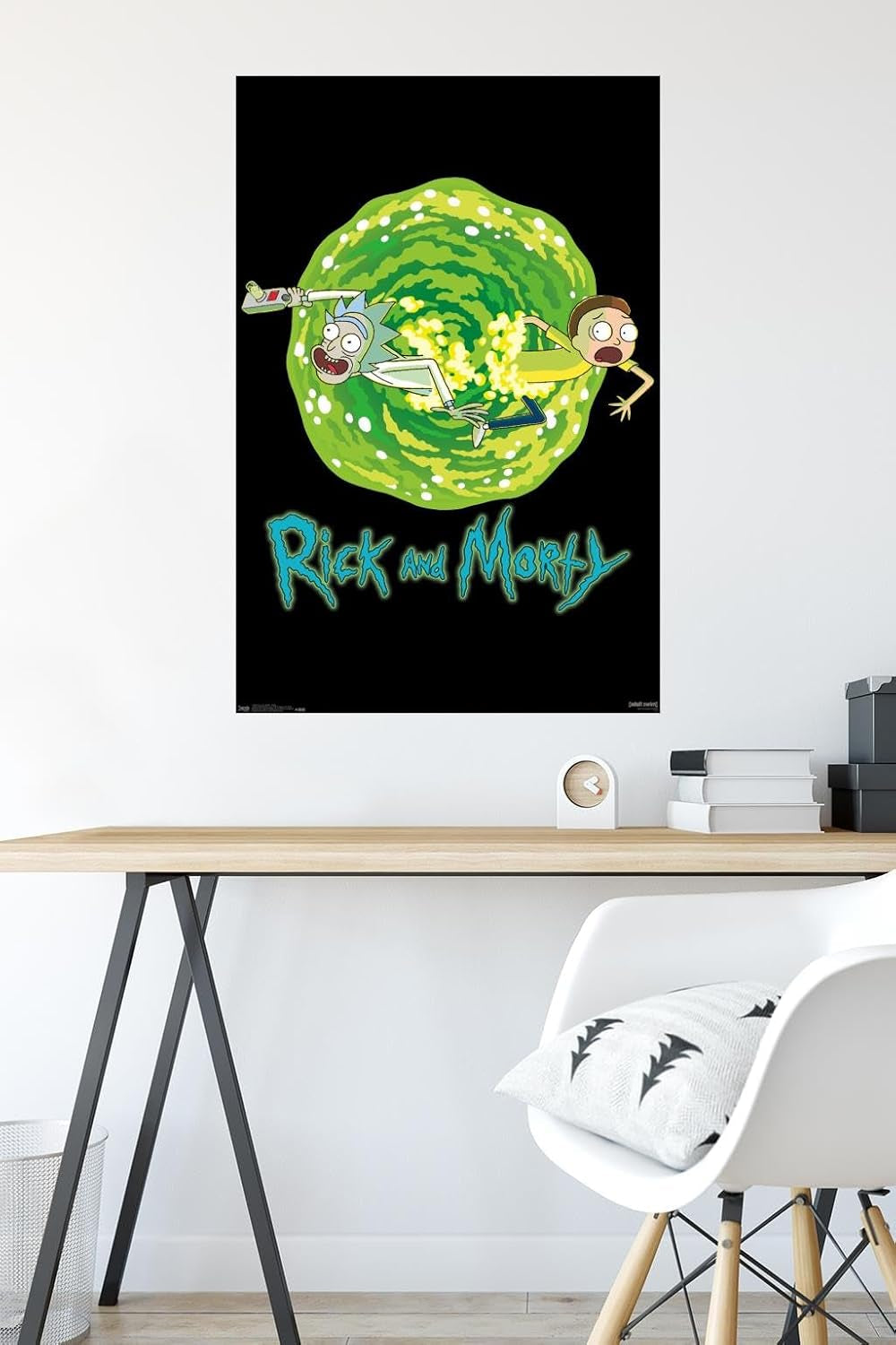 Rick and Morty - Portal Wall Poster, 22.375" X 34", Unframed Version