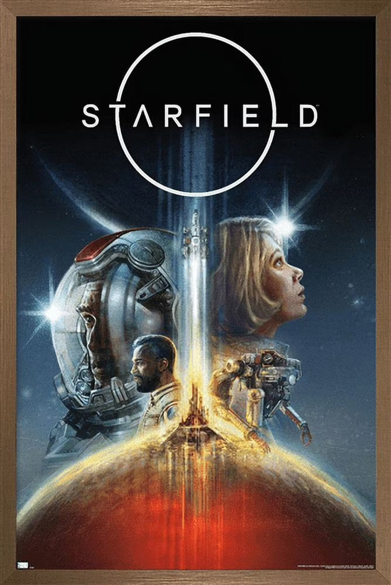 Starfield - Key Art Wall Poster, 14.725" X 22.375" Framed