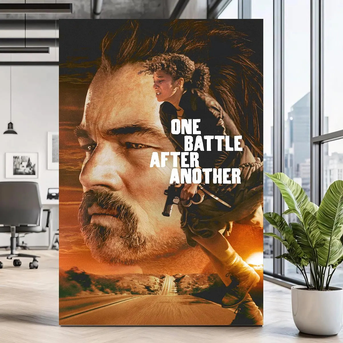 One Battle after Another Movie Posters | Canvas Prints | Movie Wall Decor | Home Theater Decor | Recommended Movie Lover Gifts