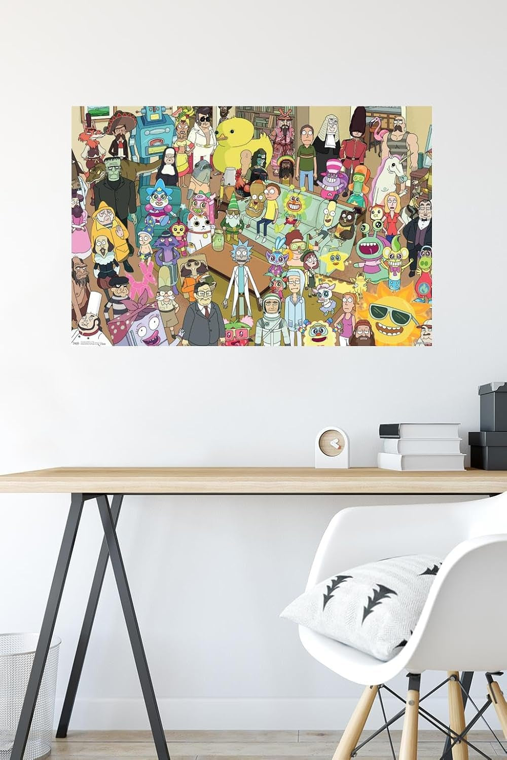 Rick and Morty - Group Wall Poster, 22.375" X 34", Unframed Version