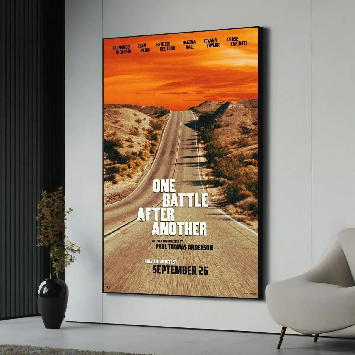 One Battle after Another Movie Posters | Canvas Prints | Movie Wall Decor | Home Theater Decor | Recommended Movie Lover Gifts