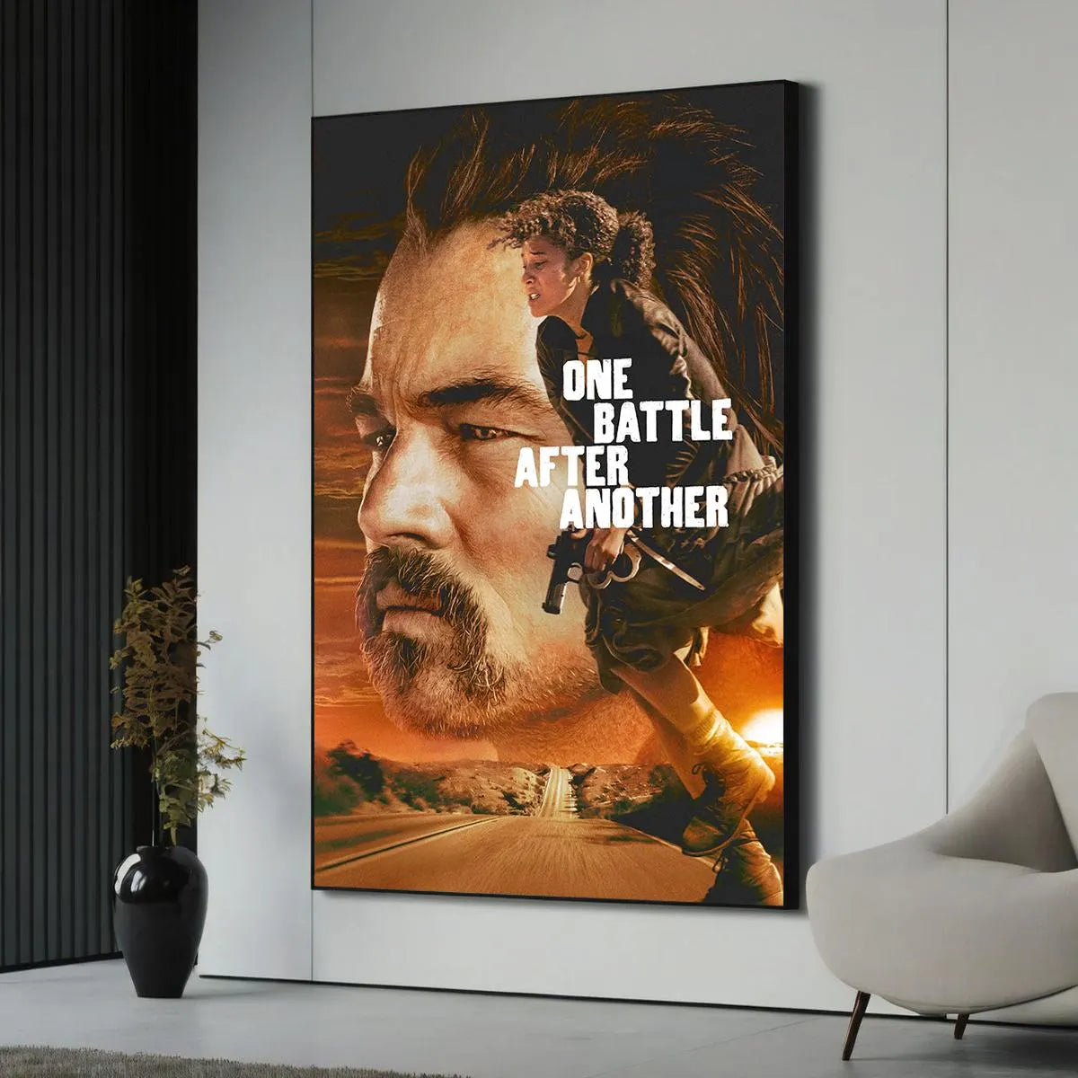One Battle after Another Movie Posters | Canvas Prints | Movie Wall Decor | Home Theater Decor | Recommended Movie Lover Gifts