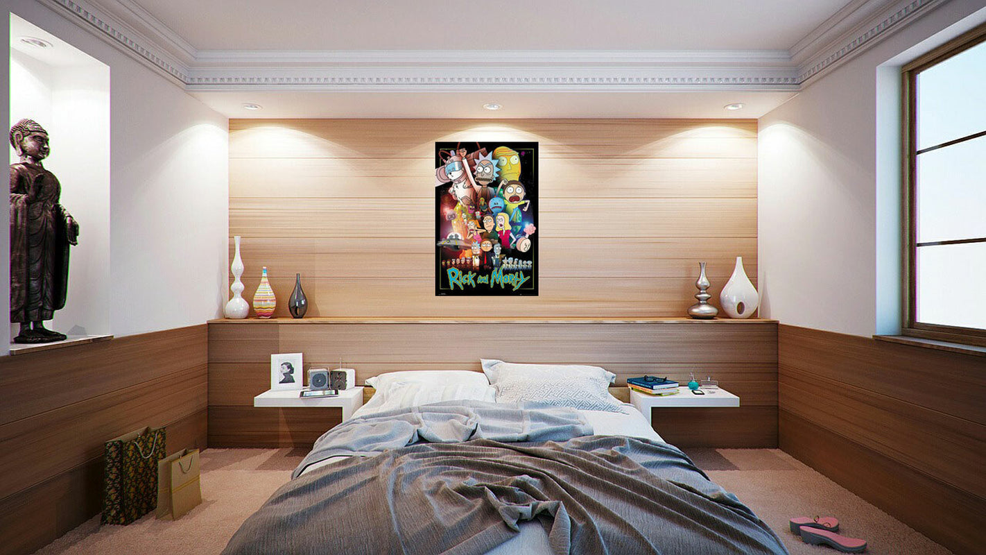 Rick and Morty - TV Show Poster / Print (Characters / Wars)