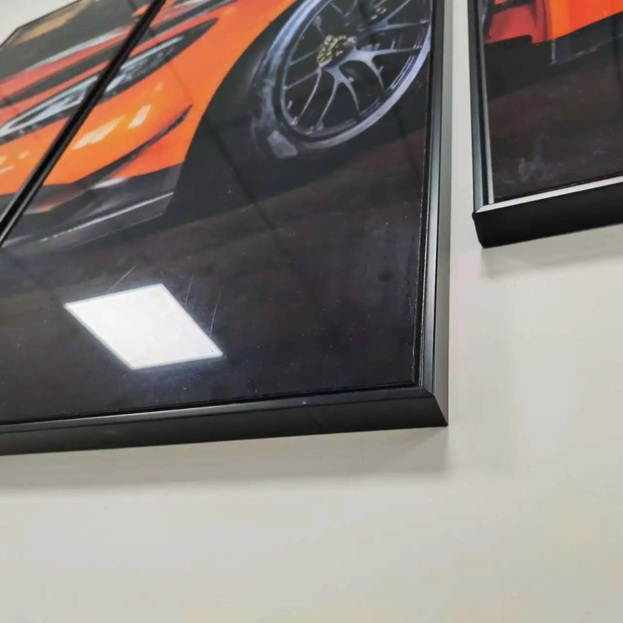 Mercedes 5-Panel Canvas Wall Print Painting