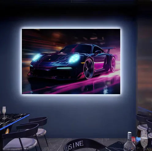 Modern Style Sport Car Art