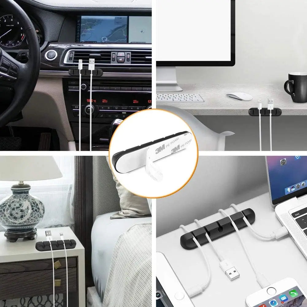 Silicone Magnetic Cable Management Organizer