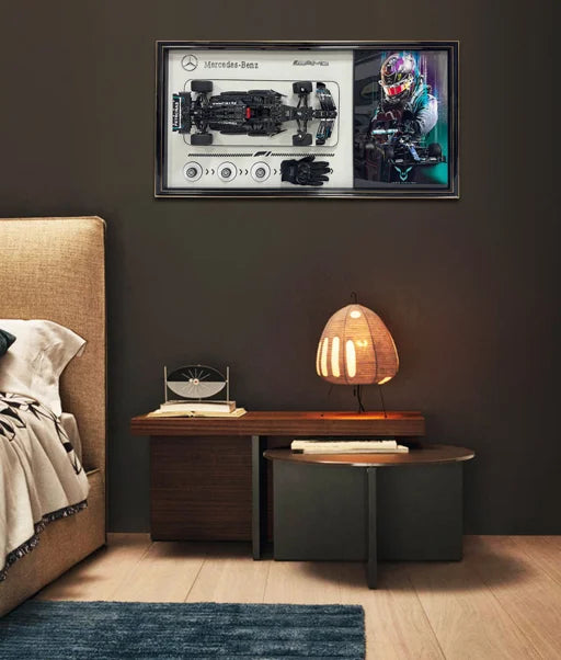 Racing Background Wall Bedroom Art