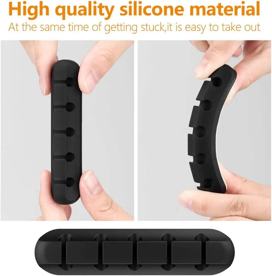 Silicone Magnetic Cable Management Organizer