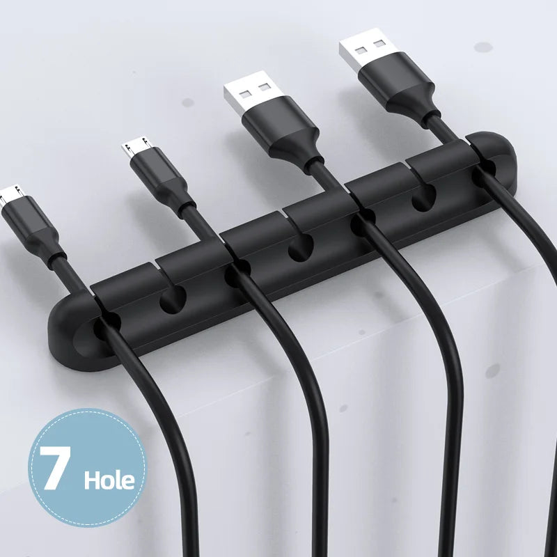 Silicone Magnetic Cable Management Organizer