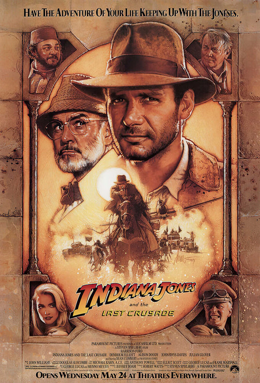 Indiana Jones and the Last Crusade - Movie Poster (Regular Style) (27" X 40")