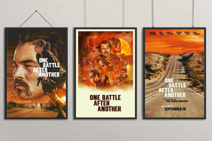 One Battle after Another Movie Posters | Canvas Prints | Movie Wall Decor | Home Theater Decor | Recommended Movie Lover Gifts