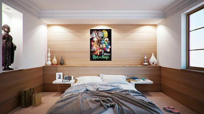 Rick and Morty - TV Show Poster / Print (Characters / Wars)